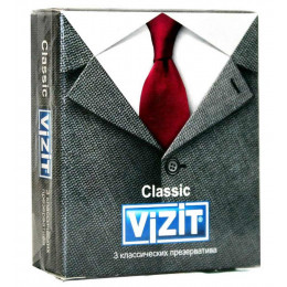 Презервативи VIZIT new Classic Класичні 3шт