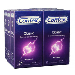 Блок презервативів Contex Classic 6 пачок по 12шт