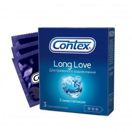 Презервативи Contex Long Love 3шт