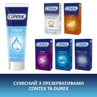 Інтимний гель-змазка Contex Wave зволожуючий з пантенолом (лубрикант), 30 мл - Фото№3