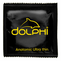 Блок презервативов Dolphi Anatomic ultra thin 63шт (21 пачка по 3шт) - Фото№2