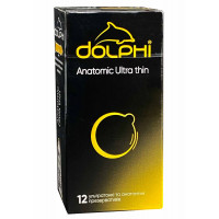 Блок презервативов Dolphi Anatomic Ultra thin 144шт (12 пачек по 12шт) - Фото№3