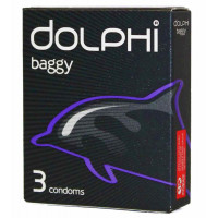 Презервативи Dolphi Baggy 3шт офобливої форми (термін 03/2023) - Фото№5