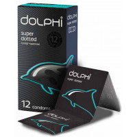 Презервативы Dolphi Super Dotted точечные 60шт (5 пачек по 12шт) - Фото№2