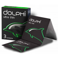 Блок презервативів Dolphi Ultra thin 72шт (24 пачки по 3шт) - Фото№3