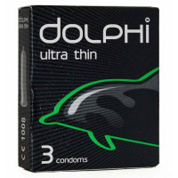 Презервативи Dolphi Ultra thin 3шт - Фото№2