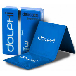 Презервативы Dolphi LUX Delicate (Superfine) 3шт супертонкие (СРОК 04/2024)