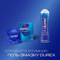 Презервативи латексні з силіконовою змазкою DUREX Сlassic (класичні), 3 шт. - Фото№3