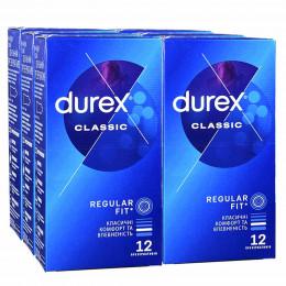 Блок презервативов DUREX 6 пачек 12шт Classic