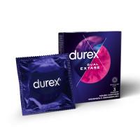 Блок презервативів Durex 12 пачок 3шт Dual Extase - Фото№7