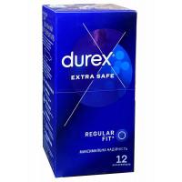 Презервативи латексні з силіконовою змазкою DUREX Extra Safe (максимальна надійність), 12 шт. - Фото№7