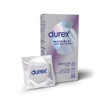 Блок презервативів Durex 6 пачок 12шт Invisible ExtraLube з додатковою змазкою - Фото№3