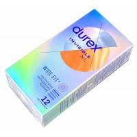 Презервативы латексные с силиконовой смазкой DUREX Invisible XL (ультратонкие увеличенного размера), 12 шт. (широкие) - Фото№9