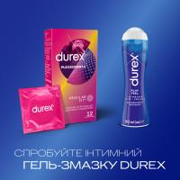 Презервативи латексні з силіконовою змазкою DUREX Pleasuremax (з ребрами та крапками), 12 шт. - Фото№3