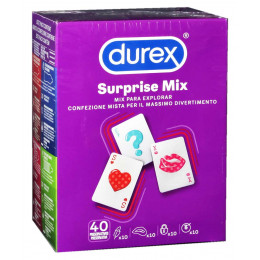 Презервативи DUREX №40 Surprise MIX 40s (PL)