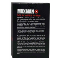 Салфетки пролонгирующие Maxman 10шт (срок 10/2024) - Фото№2