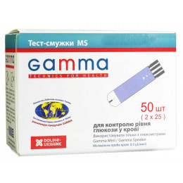 Тест-смужки GAMMA MS 50шт