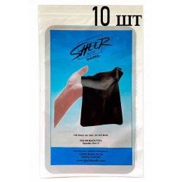 Латексні серветки (Oral Dams) Sheer GLYDE Black Cola смак Coca-Cola 10шт