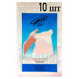 Латексні серветки (Oral Dams) Sheer GLYDE Creme Vanilla смак ванілі 10шт