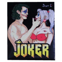 Блок презервативів Joker 144шт Класичні (48 пачек по 3 шт) конверт - Фото№5