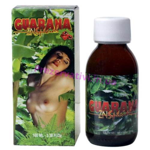 Збуджуючі краплі для двох Guarana ZN Special 100 ml - Фото№1