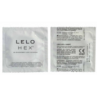 Надсучасні презервативи Lelo HEX Original 3 шт - Фото№5