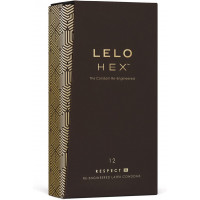 Сверхновые презервативы Lelo HEX Respect XL 12шт увеличенного размера - Фото№6