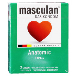 Презервативи Masculan Anatomic 3шт