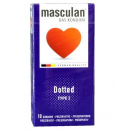 Презервативы Masculan Dotted 10шт