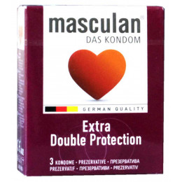 Презервативы Masculan Extra Double Protection 3шт