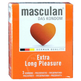 Презервативи Masculan Extra Long Pleasure 3шт