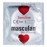 Презервативи Masculan Sensitive 10шт (Маскулан Сенсетів) - Фото№2