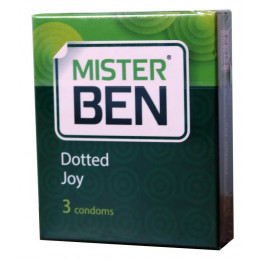 Презервативи Mister Ben Dotted Joy 3шт точкові