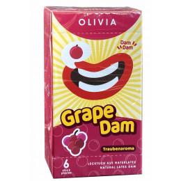 Латексні серветки Olivia Oral Dams Grape 6шт виноград