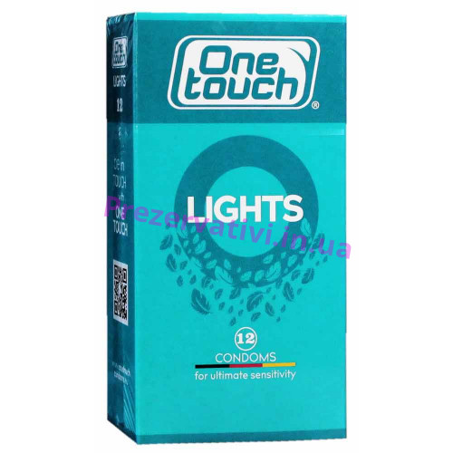 Презервативи One touch Lights 12шт ультратонкі - Фото№1