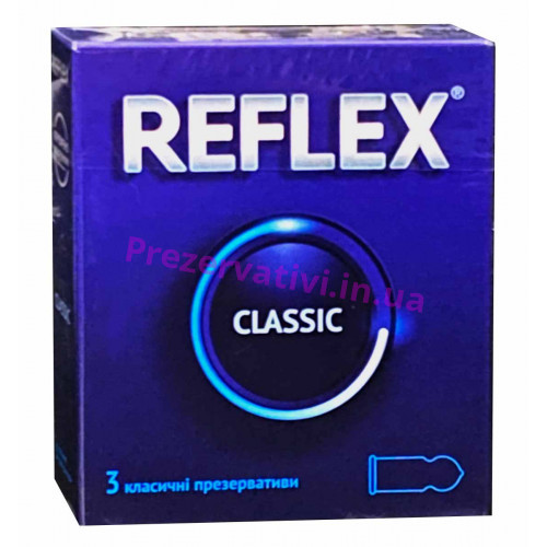 Презервативи Reflex 3шт Classic - Фото№1