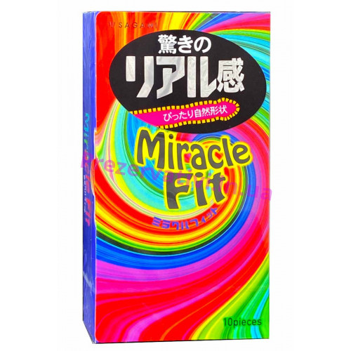 Презервативи SAGAMI Miracle Fit 10шт - Фото№1