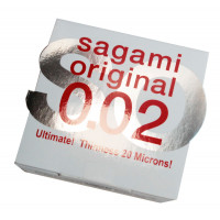 Презервативи Sagami Original 0.02 Поліуретанові 12шт (12 пачок по 1шт) - Фото№6