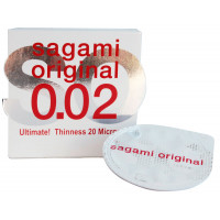 Презервативы Sagami Original 0.02 Полиуретановые 12шт (12 пачек по 1шт) - Фото№5