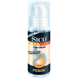 Гель-смазка SICO Peach персиковый 100мл