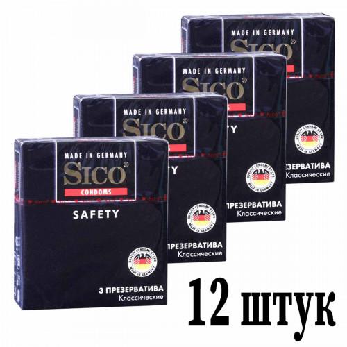 Презервативы Sico safety Классические 12шт - Фото№1