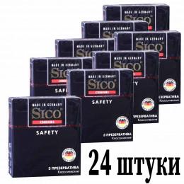 Презервативы Sico safety Классические №24 (8 пачек по 3шт)