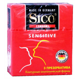 Презервативы Sico sensitive Контурные 3шт