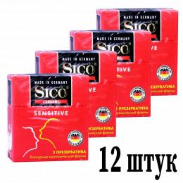 Презервативи Sico sensitive Контурні 12шт