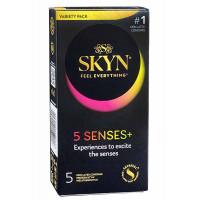 Презервативи SKYN 5 Senses+ 25шт (5 пачок по 5шт) PL - Фото№2