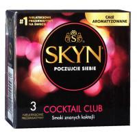 Презервативы SKYN Coctail Club безлатексные ароматизированные 15шт (5 пачек по 3шт) (PL) - Фото№2