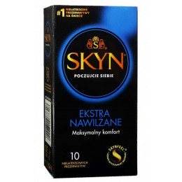 Презервативы SKYN Extra Lubricated безлатексные с обильной смазкой 10шт (PL)