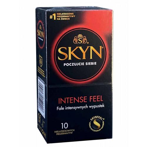 Презервативы SKYN Intense Feel точечные безлатексные 10шт (PL) - Фото№1