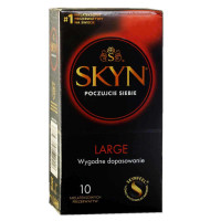 Презервативы SKYN Large King size большие безлатексные 30шт (PL) (3 пачки по 10шт) - Фото№2