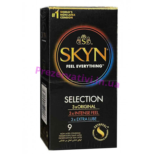 Презервативы SKYN Selection безлатексные 9шт (EN) - Фото№1